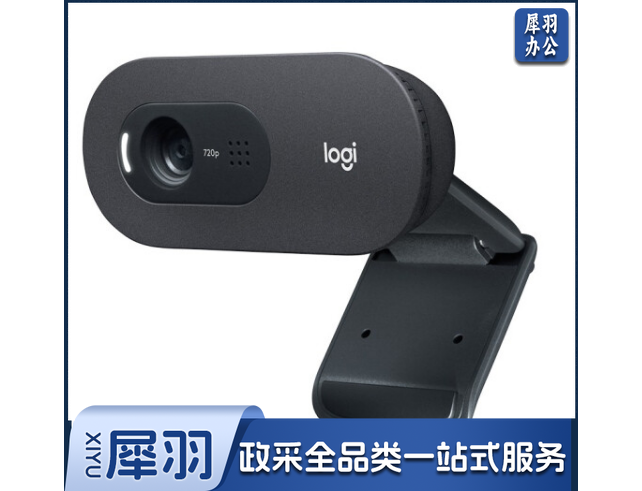罗技（Logitech）C505e 高清摄像头720P 办公会议 网课教学