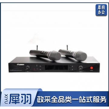 湖山（HUSHAN）DS-UT20 无线话筒 一拖二