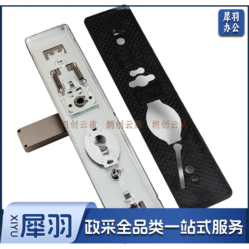 奥本门把手 防撬入户门锁009星空灰（不含锁体锁芯）