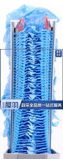 鞋套机拖拉式一次性鞋套 200只/包