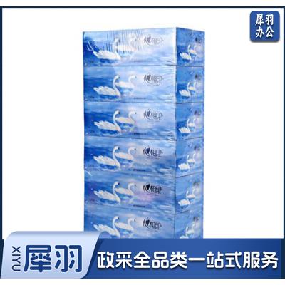 心相印 K120抽纸 双层120抽*6盒/提 190mm*210mm-