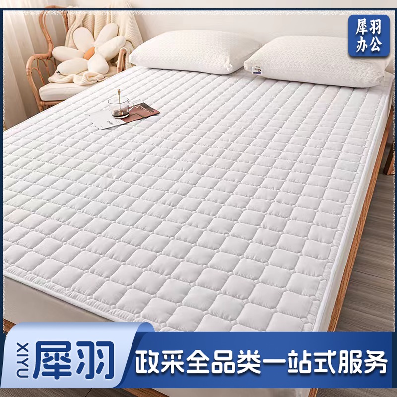 酒店公寓专用白色褥子 1.8米床褥子 1.8m*2m