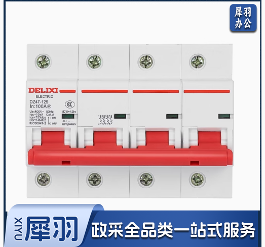 小型断路器 DZ47-125  4P D80