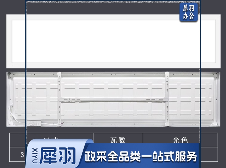 佛山FSL直发光面板灯220V48W6500K300*1200