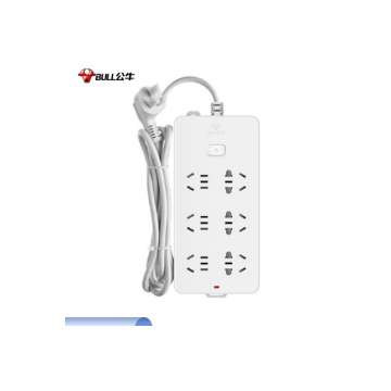 公牛 GN-109K 插座/插线板/插排/排插/接线板 6位 3米