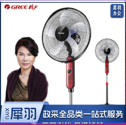 格力(GREE)五叶风扇/家用落地扇/立式电扇/电风扇