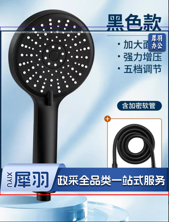 小花洒(套装带软管)