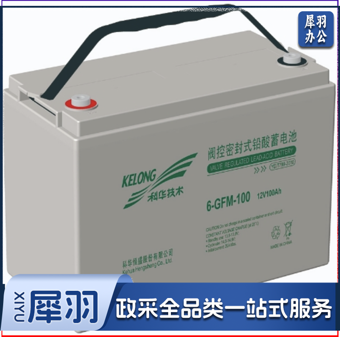 科华6-GFM-100 UPS配套蓄电池