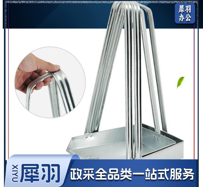 GJ0135 垃圾铲 物业环卫扫地畚斗撮子加厚老式铁簸箕垃圾斗 大号白铁款