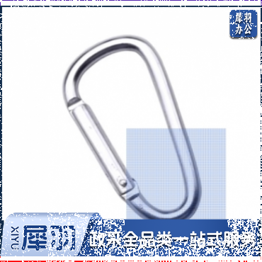 登山扣/钥匙扣	铝合金D型10 号 10cm