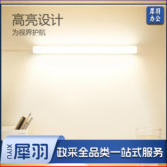 公牛（BULL）酷毙灯LED usb插电开关护眼磁吸灯管灯条长条灯夜灯挂灯 4W/20cm/单色 线长0.8m