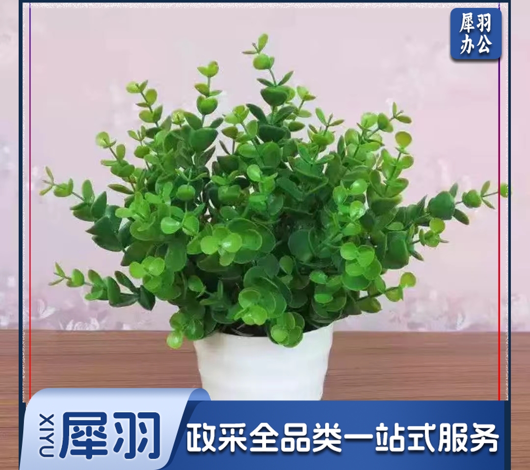 装饰花束仿真植物尤加利