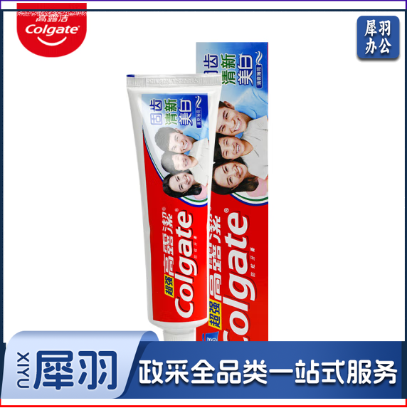 高露洁（Colgate）高钙牙膏固齿清新牙膏  90g
