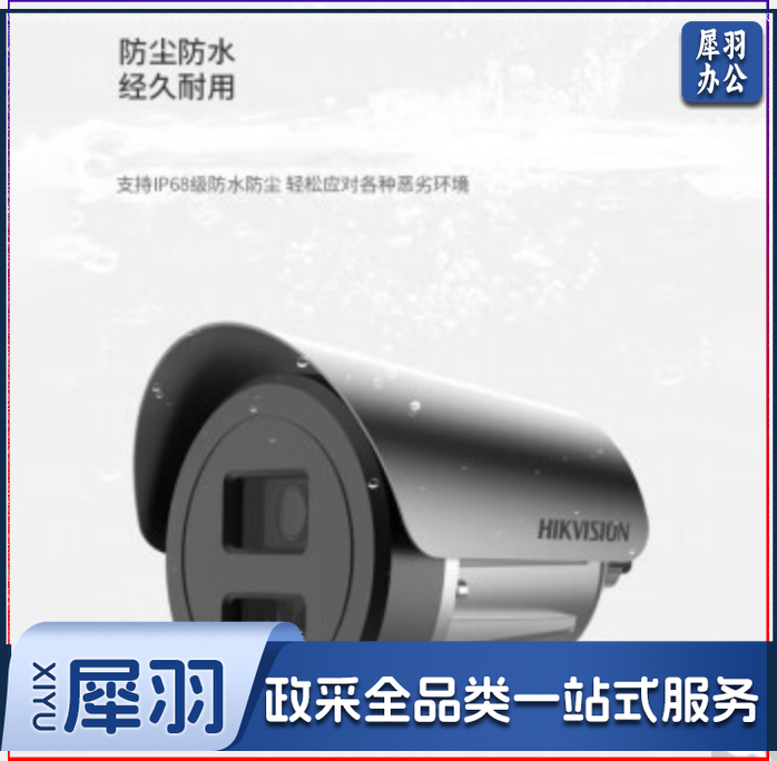 海康威视防爆摄像头poe供电网络摄像机红外夜视IP68防护 加油站 变电站 危化品仓库监控器 【400万全彩】DS-2XE3047FWD-L 4mm 镜头