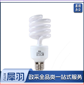 佛山FSL 螺旋T3/E27/12W/6500K 螺旋节能灯