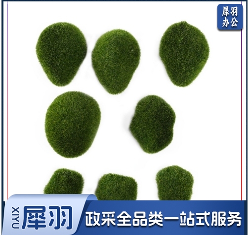仿真石头沙盘材料毛石头 植物墙假绿植 居家装饰庭院环创（八块装）
