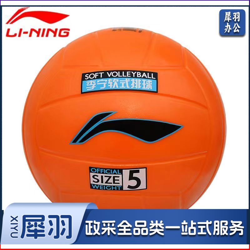 成人学生专业比赛日常训练软式排球 V5M1500-5号训练球