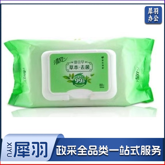 清风 Breeze 湿巾 抽取式湿纸巾 80片/包