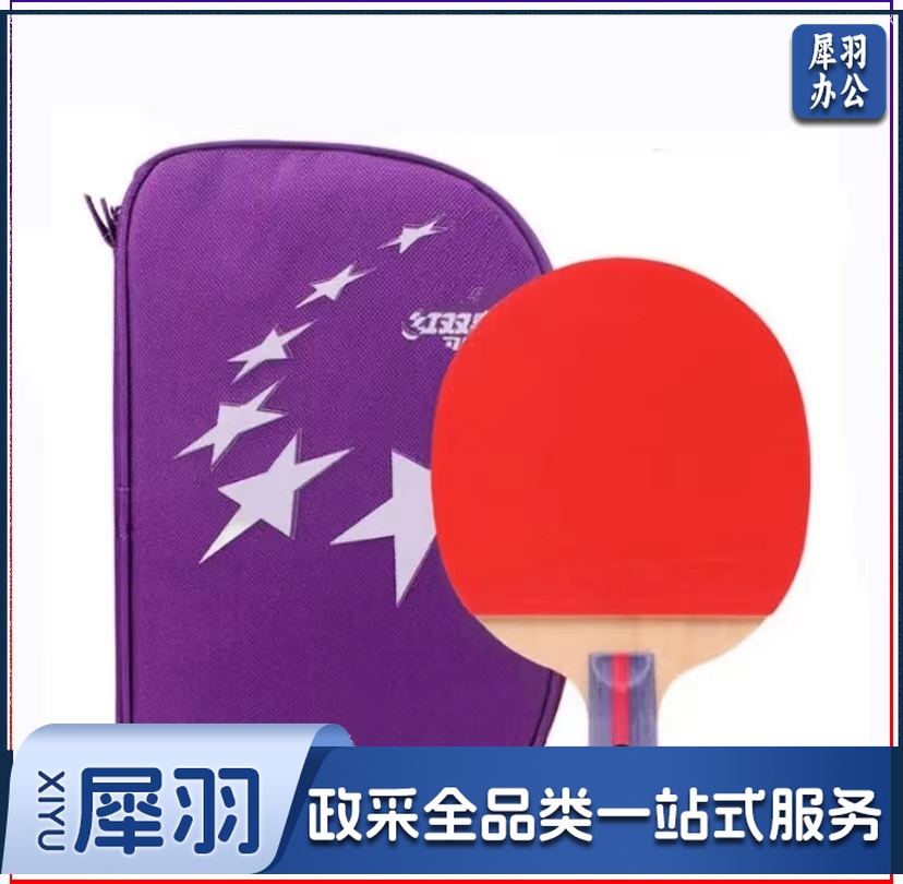 红双喜 H2006 乒乓球拍 直拍 双反胶