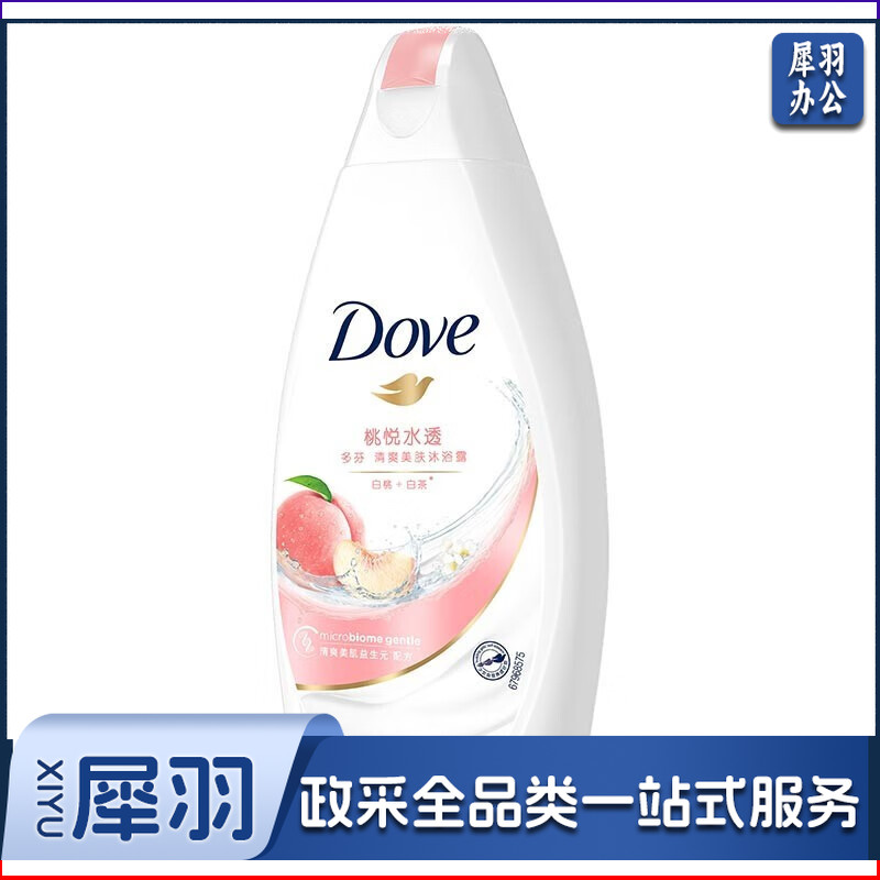多芬(Dove)沐浴露 清爽水透清爽美肤沐浴露400g 滋养美肤沐浴乳