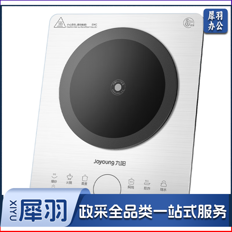九阳（Joyoung）电磁炉电陶炉2200W大功率电磁灶火锅炉一体微晶面板一键爆炒炒菜智能预约家用电磁炉C22S-N219-A4