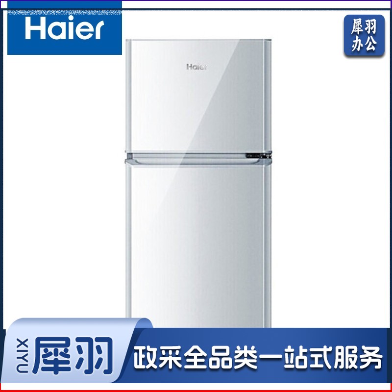 海尔 冰箱 (Haier)BCD-118TMPA 118升两门冰箱 迷你小型冰箱 宿舍冰箱 租房冰箱 双门电冰箱