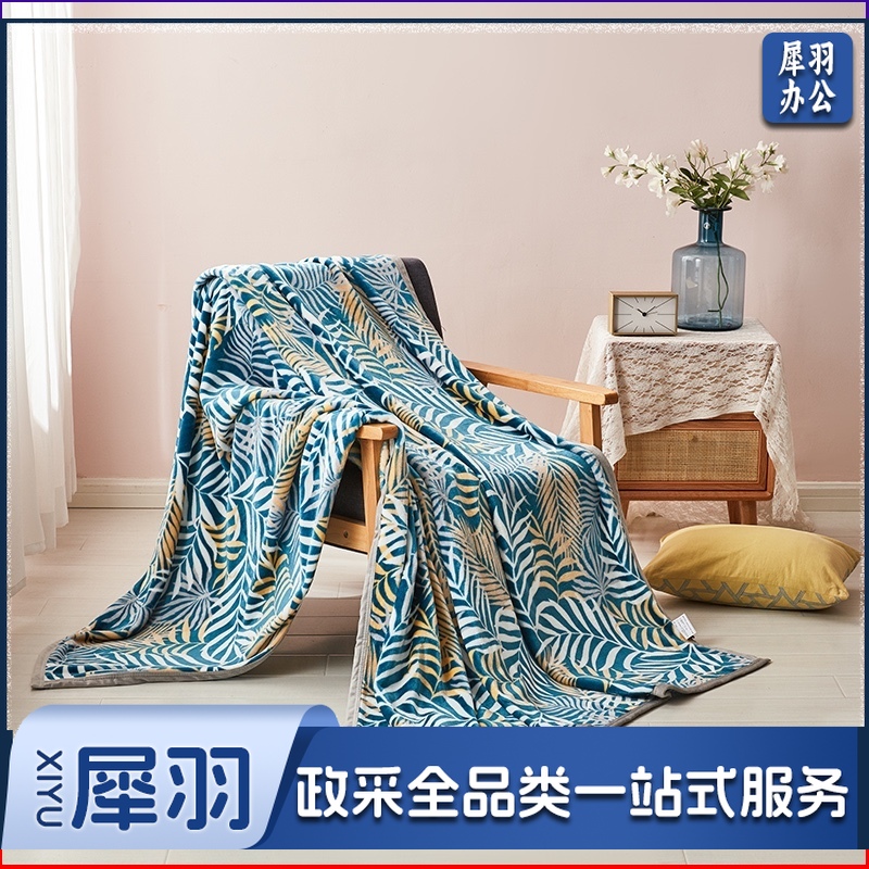 洁丽雅法兰绒毯-清风摇曳 JLYMT003