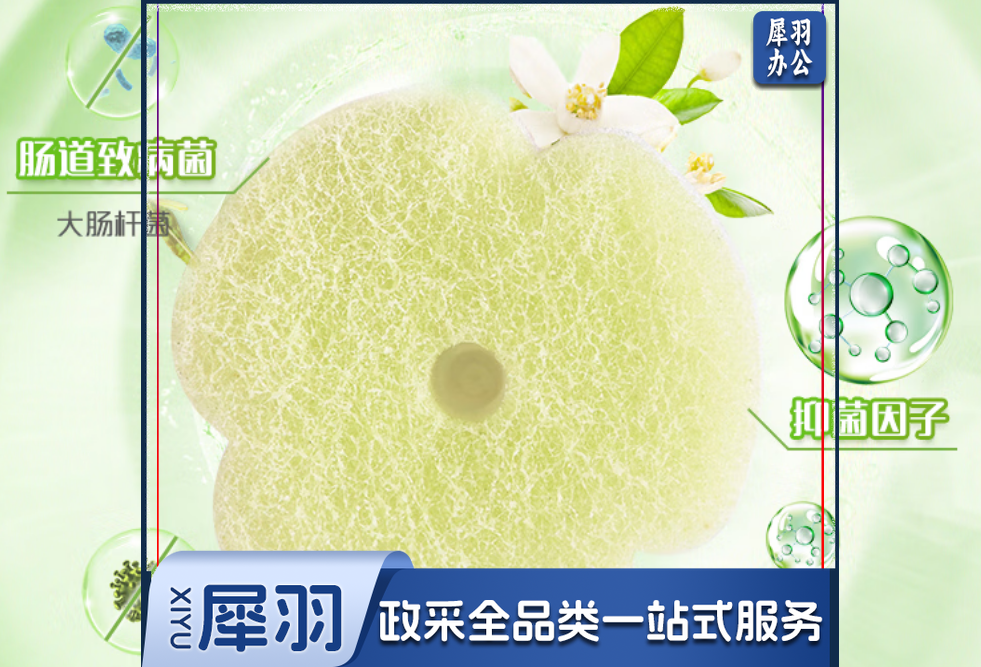 妙洁 一次性马桶刷家用卫生间强效型马桶刷子 绿色替换头7个 (165)