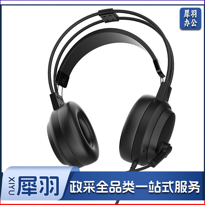 电音D5000英语听说考试专用耳机头戴式有线带麦克风训练初中高中人机对话语录音跟读耳麦带话筒USB接口