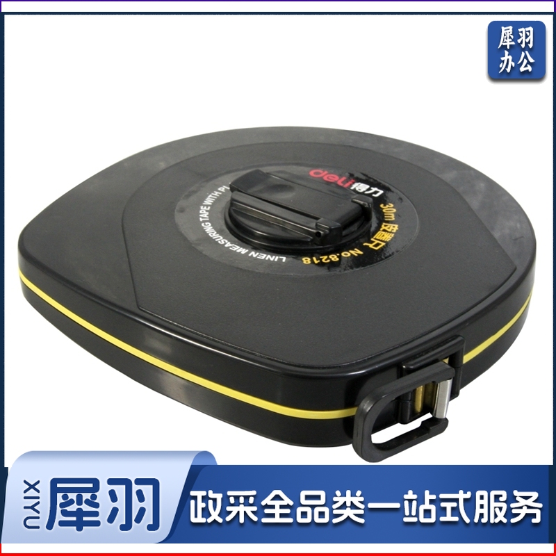 得力(deli) 皮卷尺规格：8218 30M米