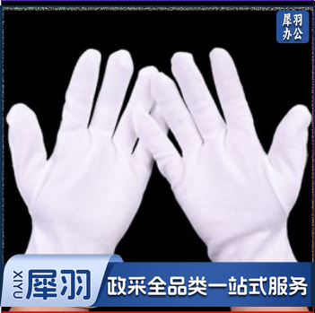 礼仪白手套检阅兵手套