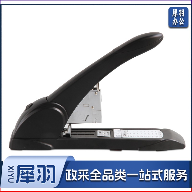 得力/deli 0395重型订书机 订书器(黑)