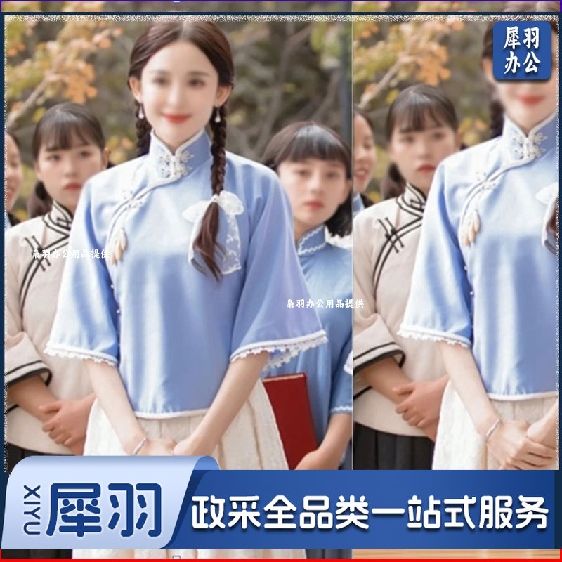 女装中山装舞台表演服装