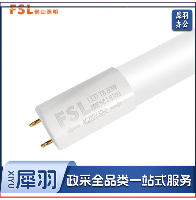 佛山 灯管 T8 30W LED双端1.2米长 日光灯管