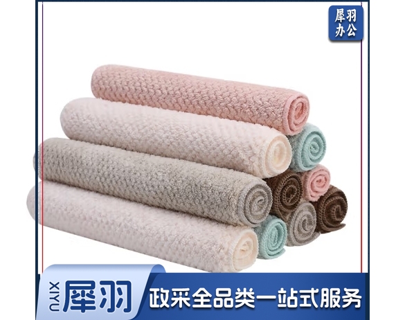 洁丽雅抹布厨房魔力去污布5条装加厚双面洗碗布多功能百洁布