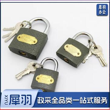 锁头防水防锈锁具 小锁头 38MM