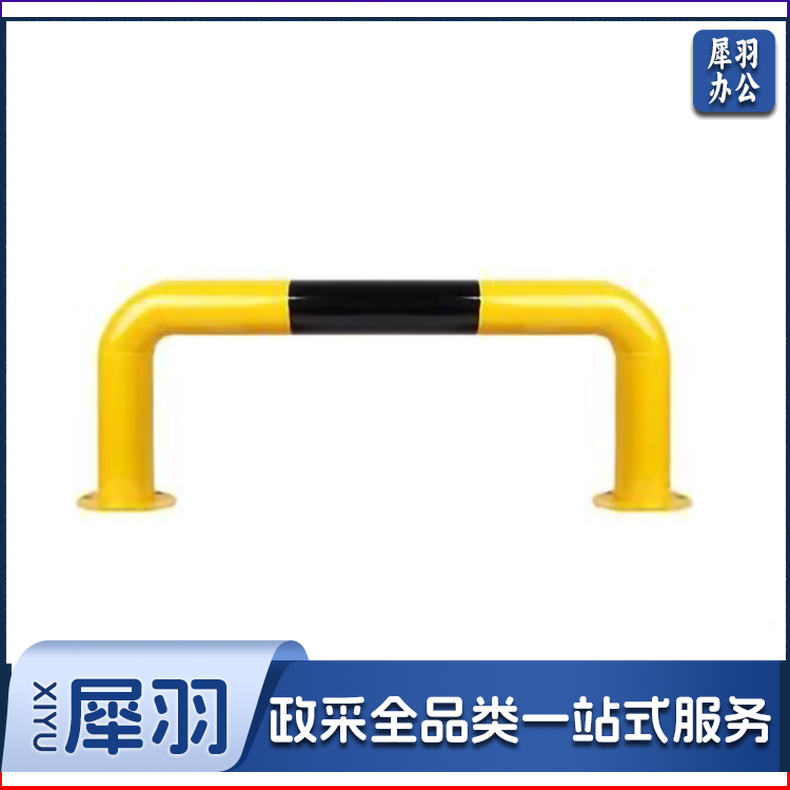 1500×φ76×500mm 管径2mm 车位栏杆防撞隔离护栏围栏