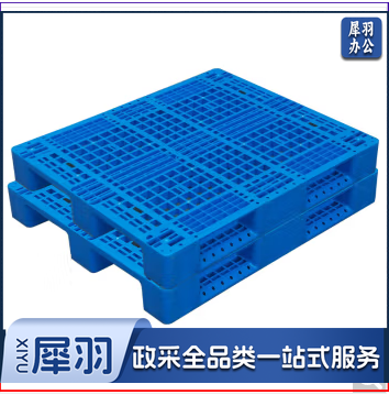 仓储川字塑料叉车托盘仓库货架防潮垫板全新料1200*1000*150mm 无钢管