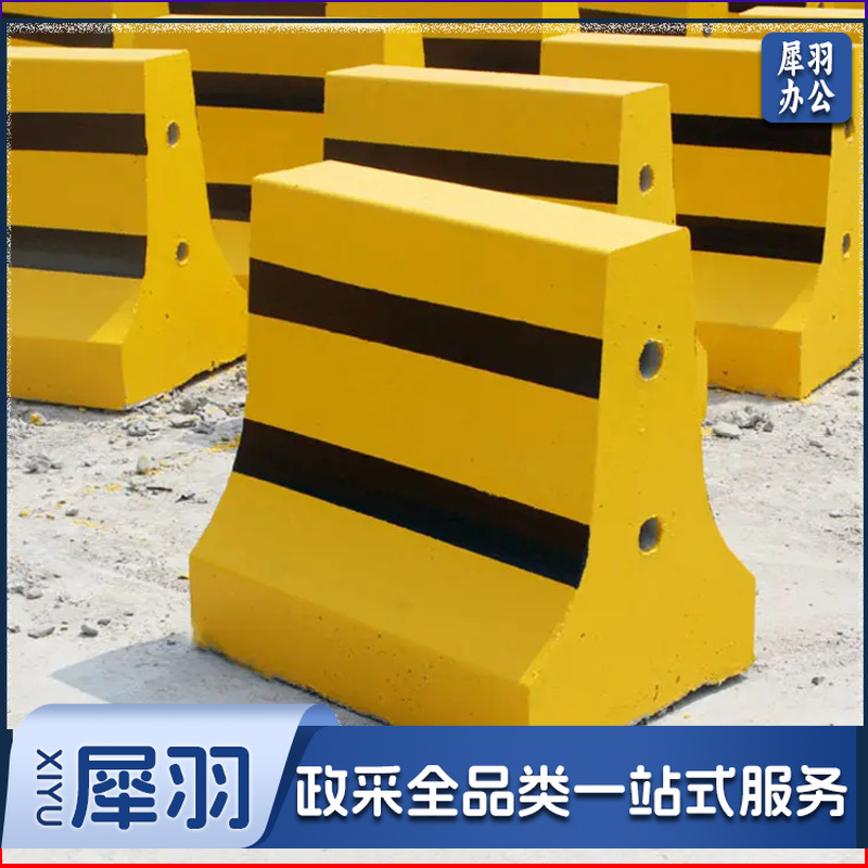 加工定制高速防撞隔离墩混凝土道路施工防撞墩水泥水马水泥警示墩