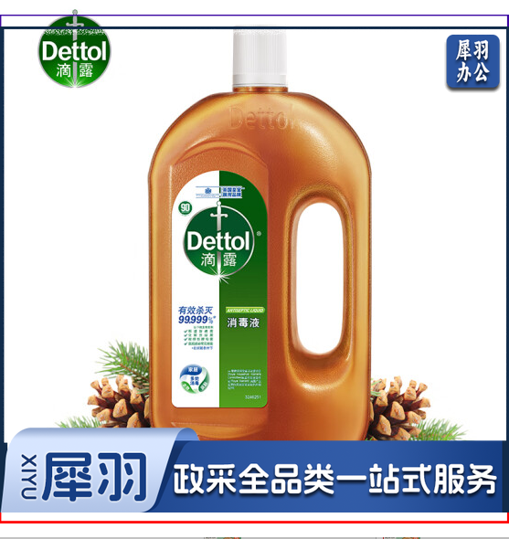滴露(Dettol)消毒液 1.2L