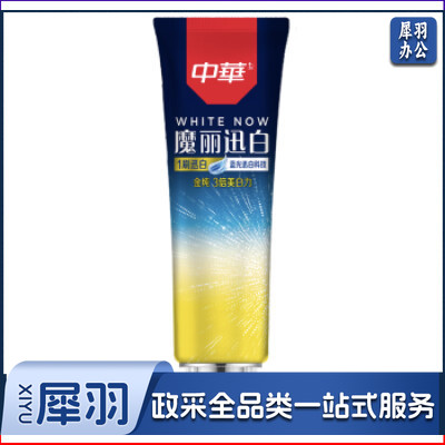 中华魔丽迅白酷爽薄荷牙膏170g