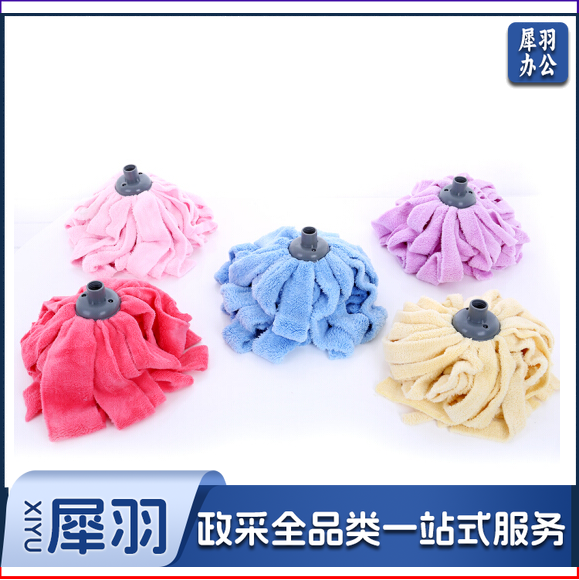 纤维条拖把家用多功能配套墩布 圆头墩布毛巾