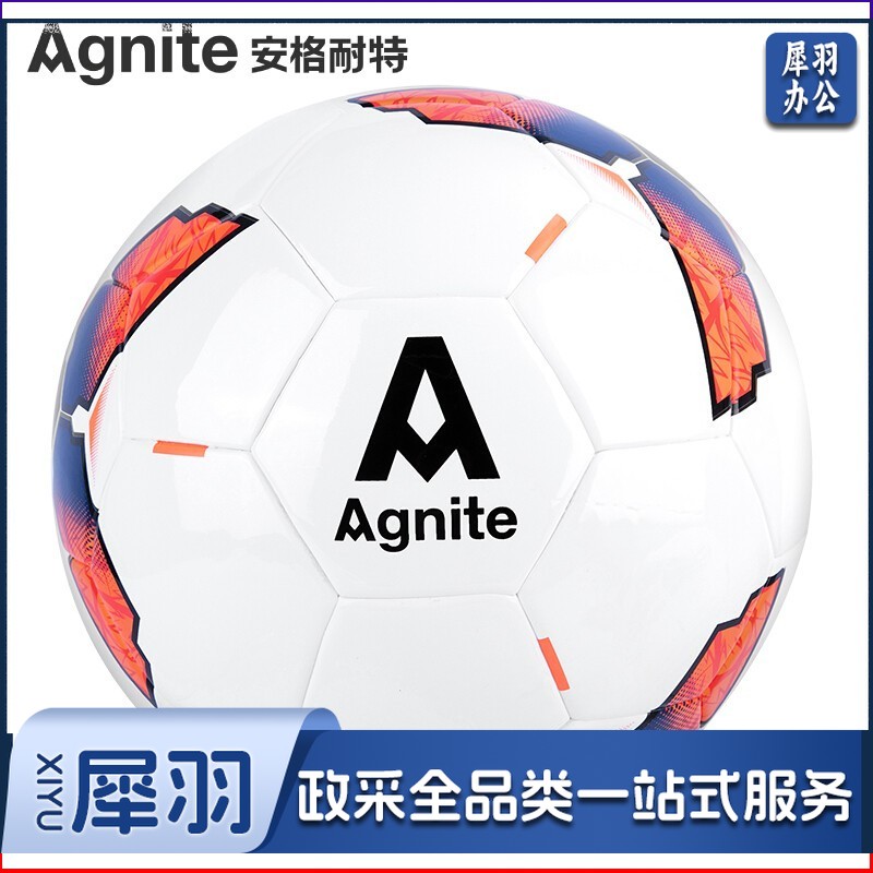 安格耐特 F1212 5号足球 比赛训练足球 TPU手工贴皮 脚感好耐磨