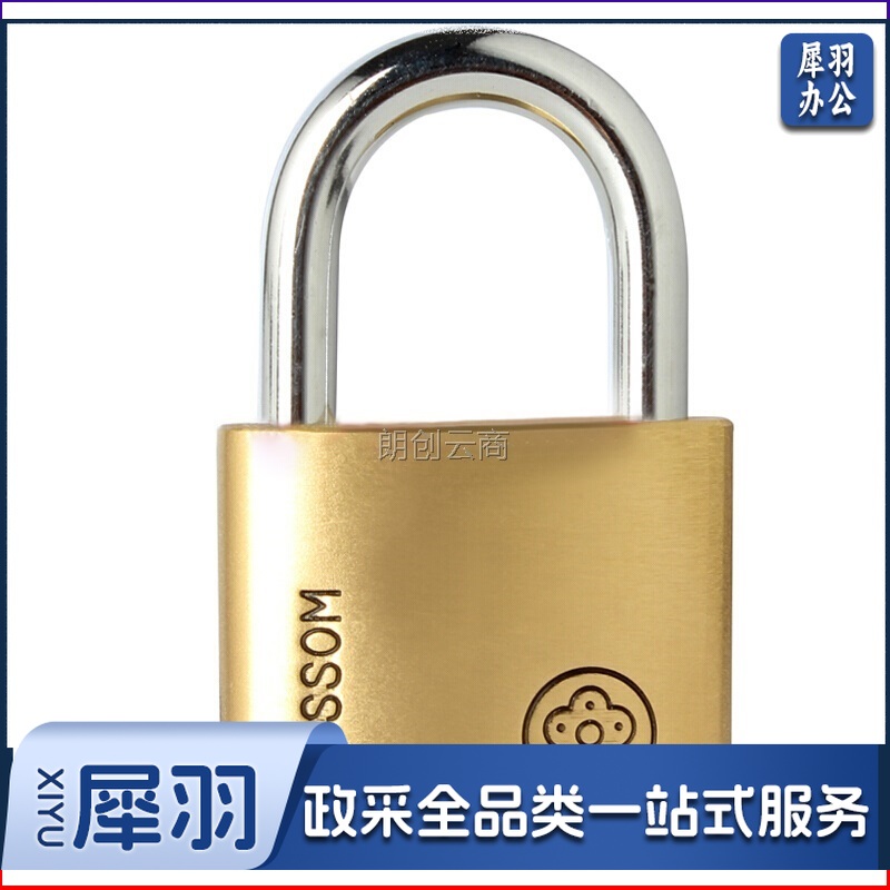 梅花（BLOSSOM）铜挂锁 防水防锈办公室宿舍铜锁 户外仓库大门车厢门锁BC9050