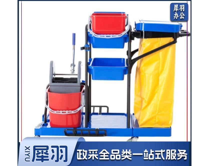 多功能清洁车手推车酒店宾馆客房服务车保洁用清包车