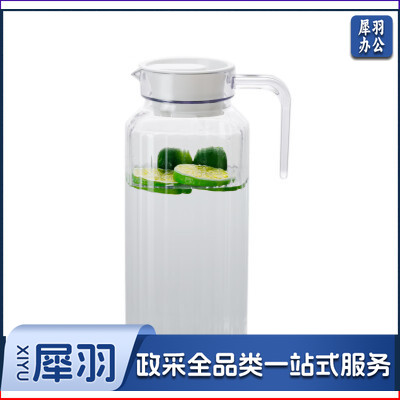 亚克力PC冷水壶果汁扎壶 带刻度2L
