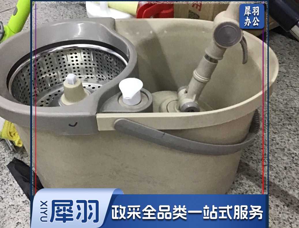 弹宝 旋转式 免手洗 拖把拖地墩布桶甩干桶液压墩布桶