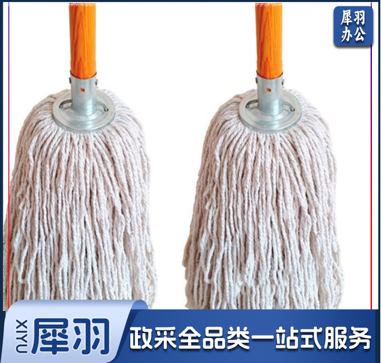 木杆拖把 棉线拖把 酒店大堂老式墩布尘推拖布工厂医院学校商超物业吸水拖把