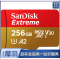 闪迪(SanDisk)256GB TF(MicroSD)存储卡 U3 V30 C10 4K A2 至尊极速移动版内存卡 读速190MB/s