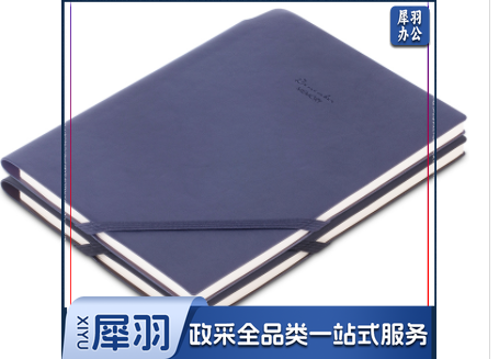 得力22215商务插笔皮面本(黑色)25开-96张